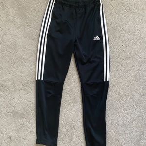 Adidas black trackpants